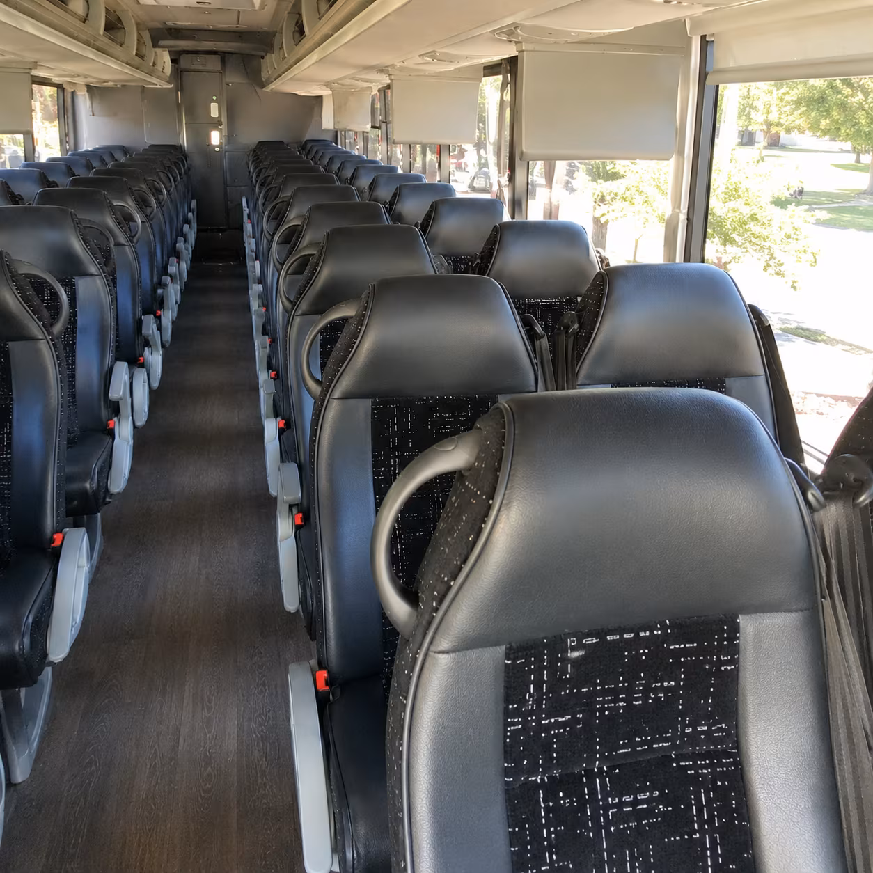 Charter Bus Interior