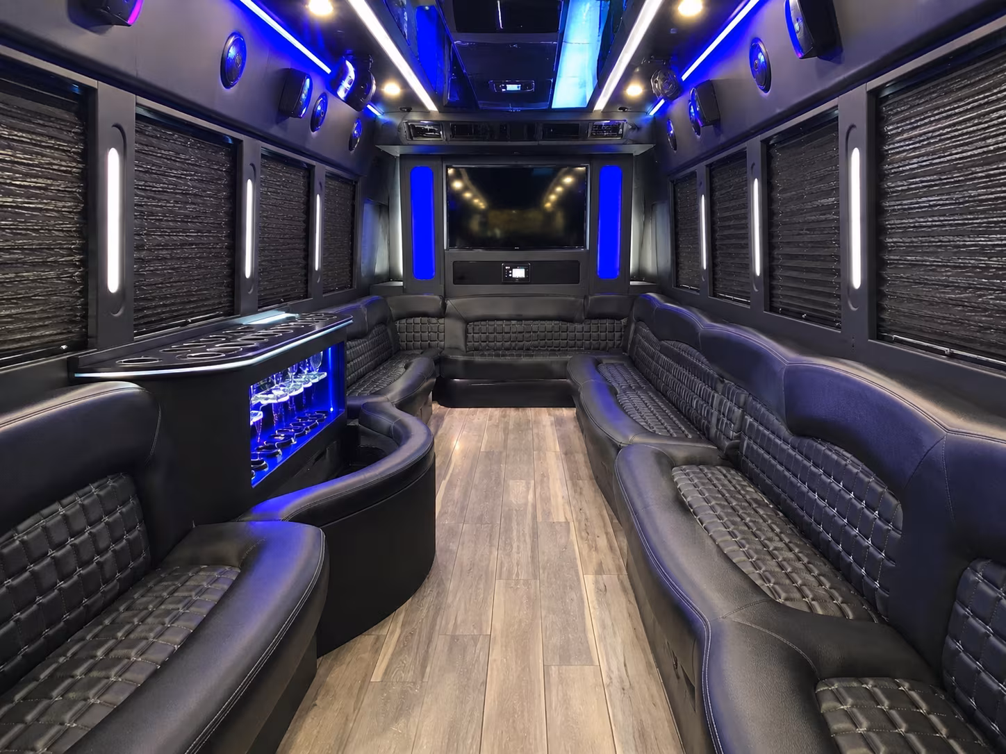 Murfreesboro Bachelor & Bachelorette Transportation party bus exterior