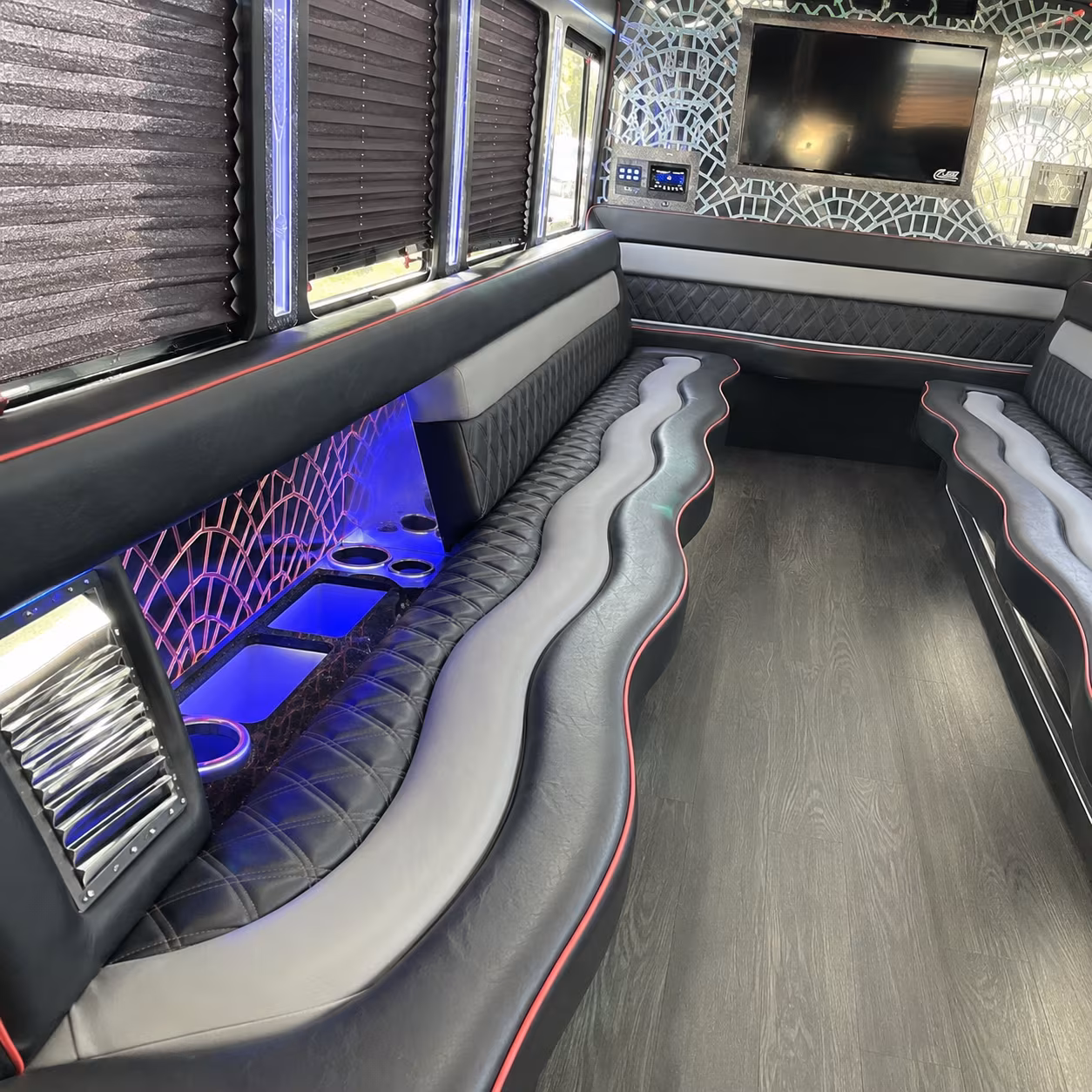 Murfreesboro Concert & Music Festival Transportation party bus exterior
