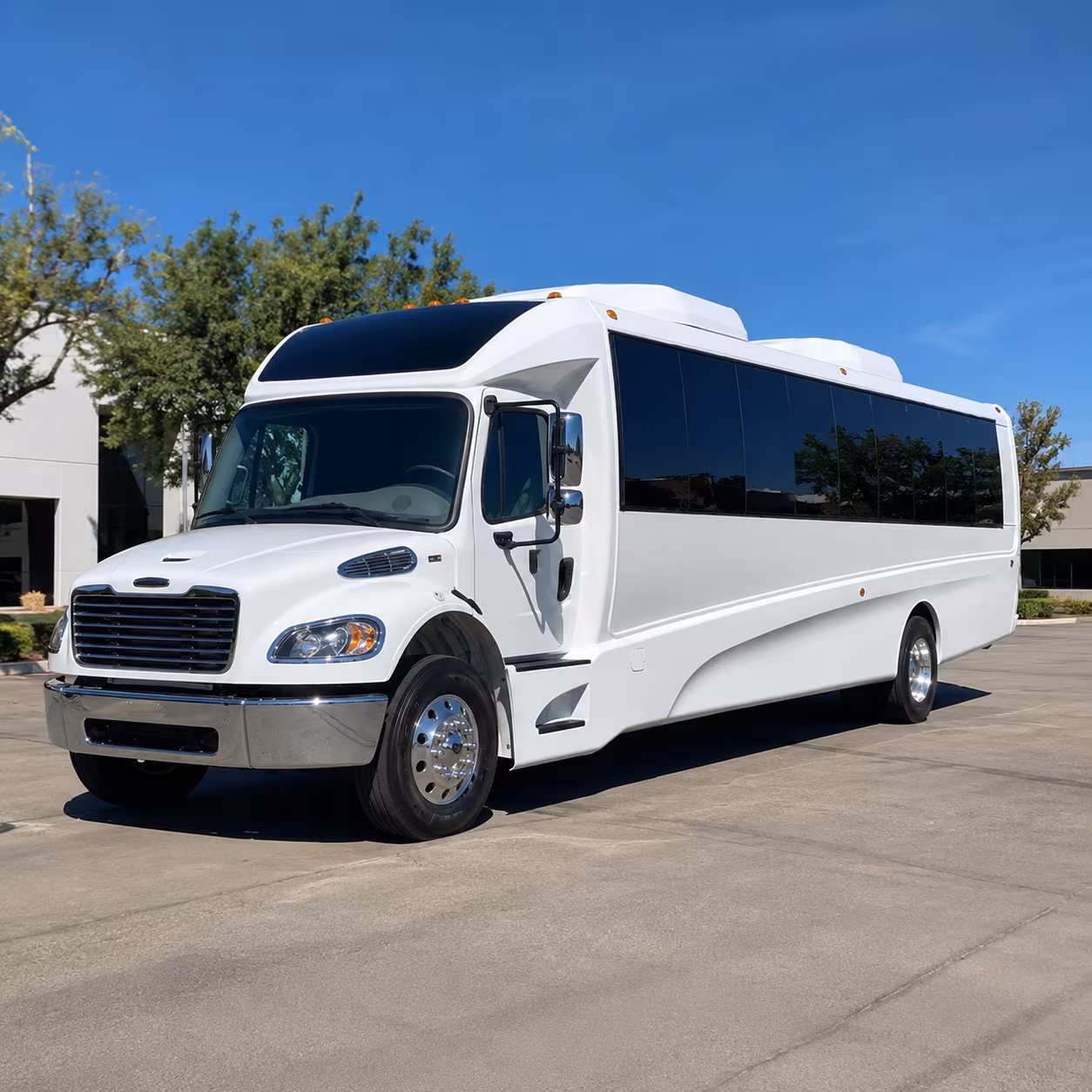 Murfreesboro Corporate Transportation party bus exterior