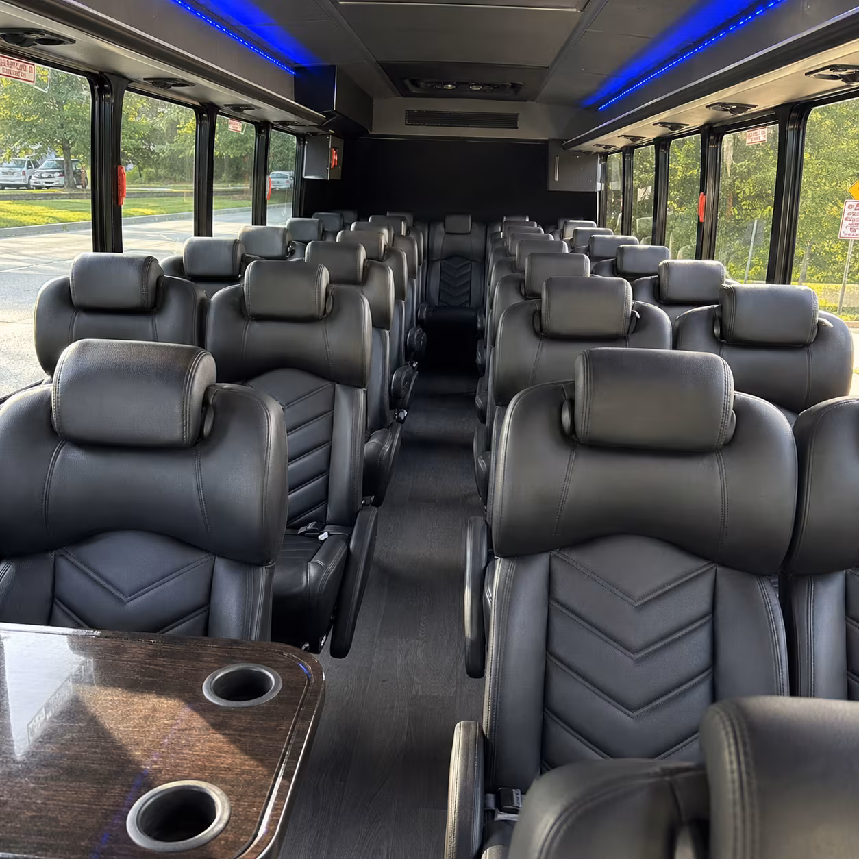 Murfreesboro Corporate Transportation party bus exterior