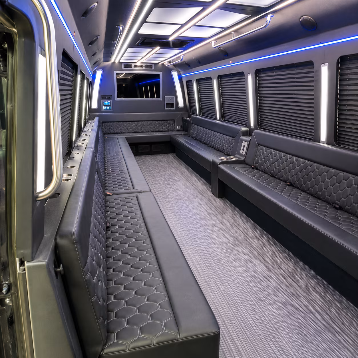 Murfreesboro Sporting Event Transportation party bus exterior