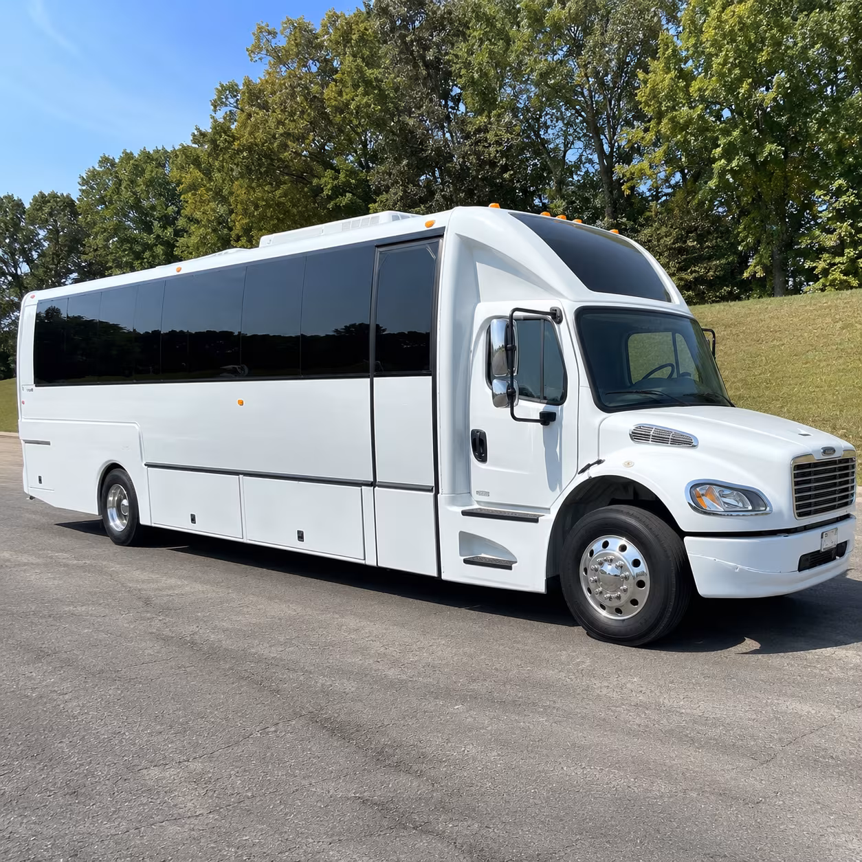Murfreesboro Sporting Event Transportation party bus exterior