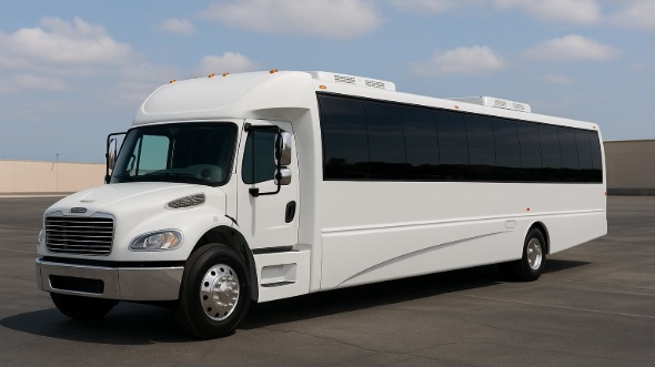 Exterior of Murfreesboro Party Bus Company's 20 Passenger Party Bus in Murfreesboro