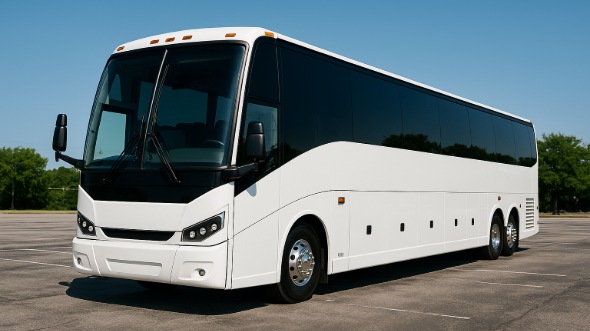 Exterior of Charter Bus Company Chattanooga's 40 Passenger Party Bus in Chattanooga