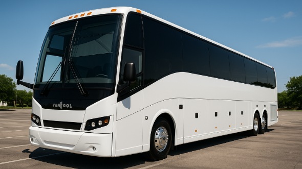 Exterior of Murfreesboro Party Bus Company's 50 Passenger Party Bus in Murfreesboro